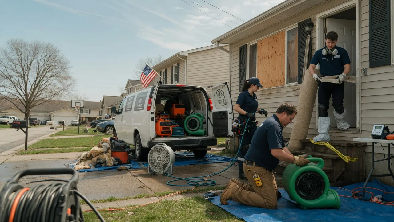 Water Damage Restoration in Snover, MI near me